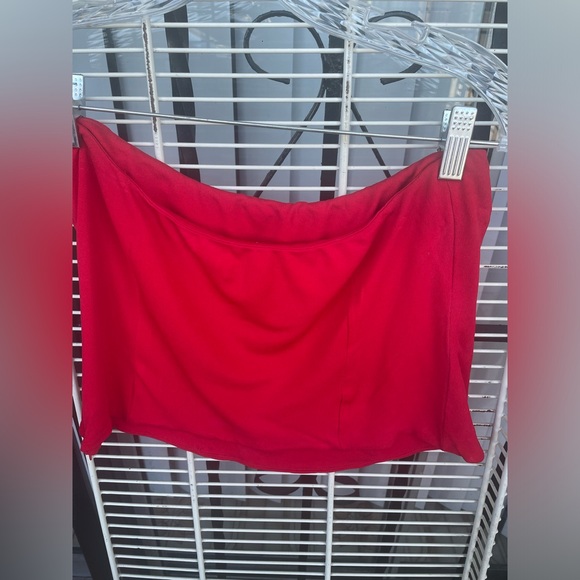 Mayda Cisneros Double Split Skirt Tube Top Set Small Beachy - Picture 5 of 9